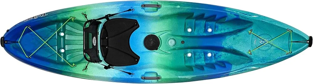 perception tribe 95 sit on top kayak solo or family use recreational